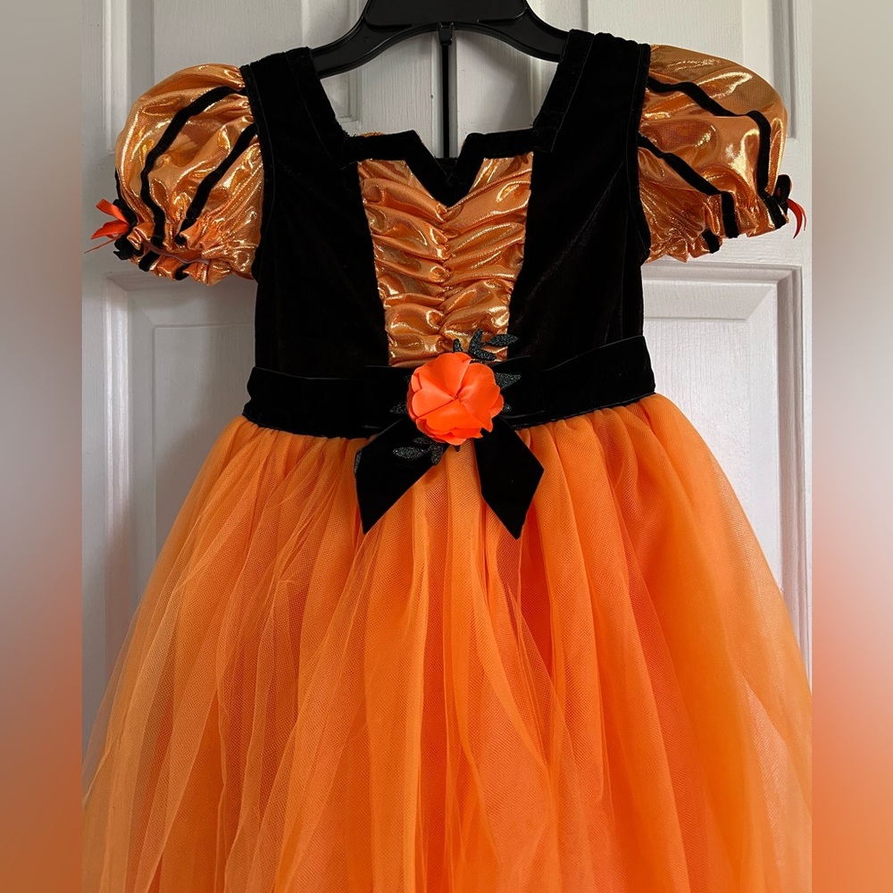 Halloween Princess🎃Costume Dress - Layered Skirt, Velvet Bodice, Velcro Back
